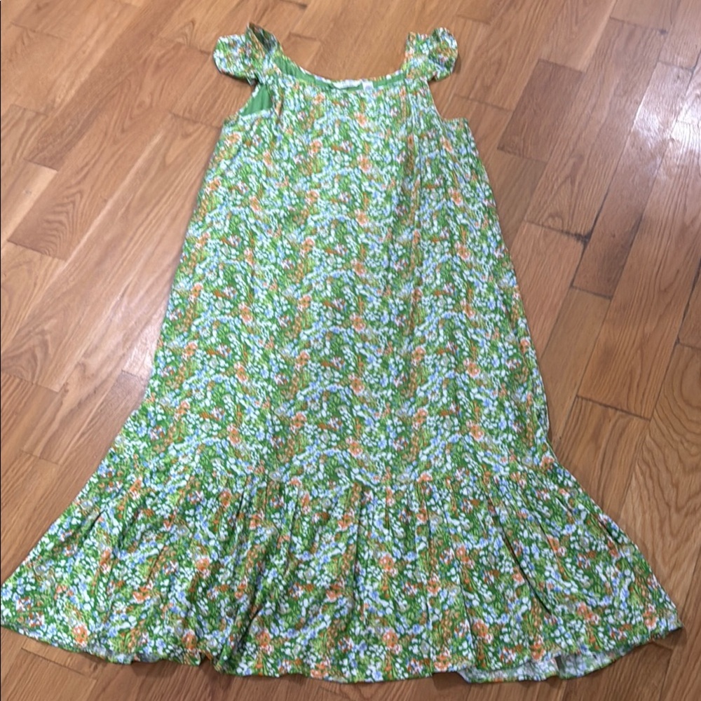 Kaktus Green Floral women’s Dress